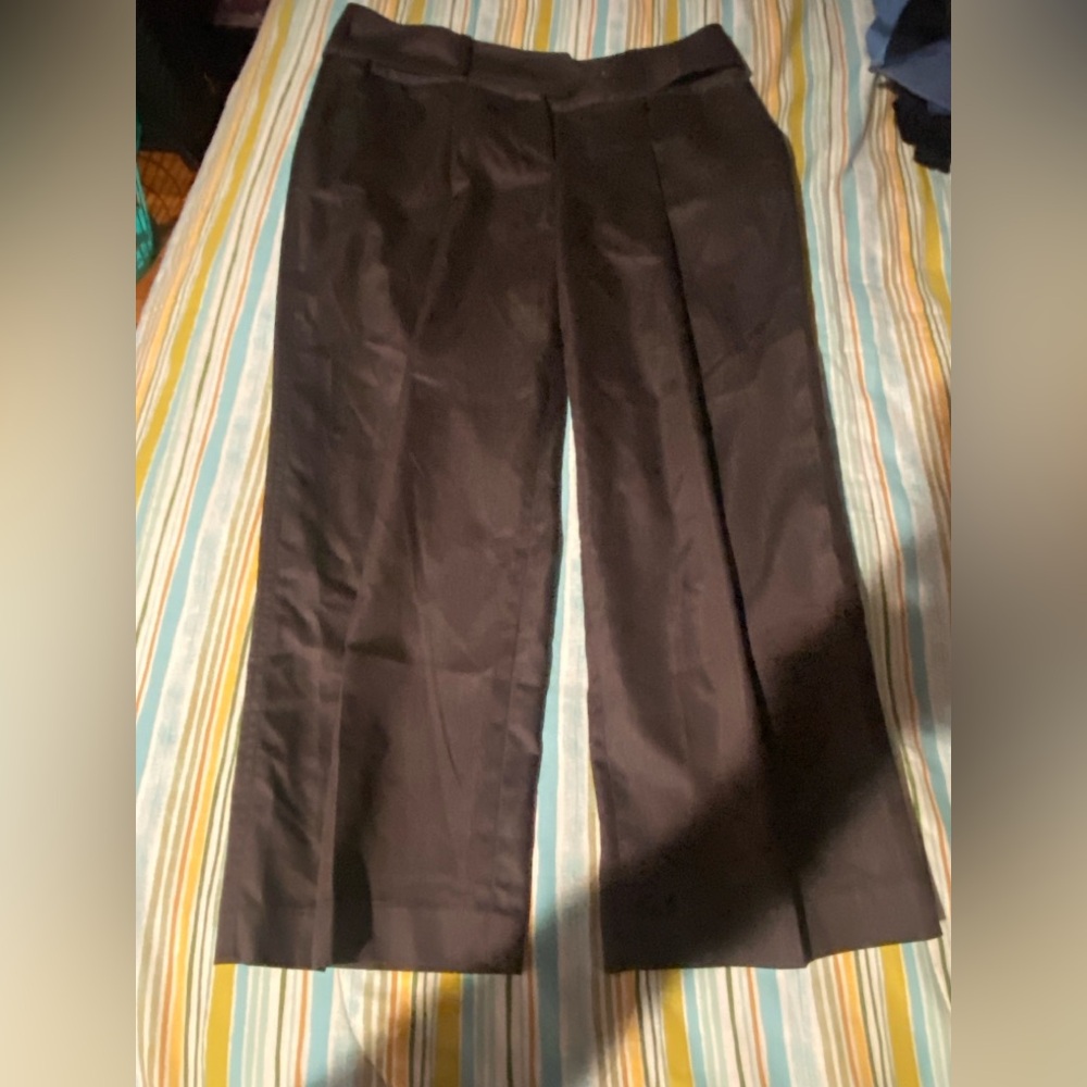 Willi Smith Black Wide-Leg Pants